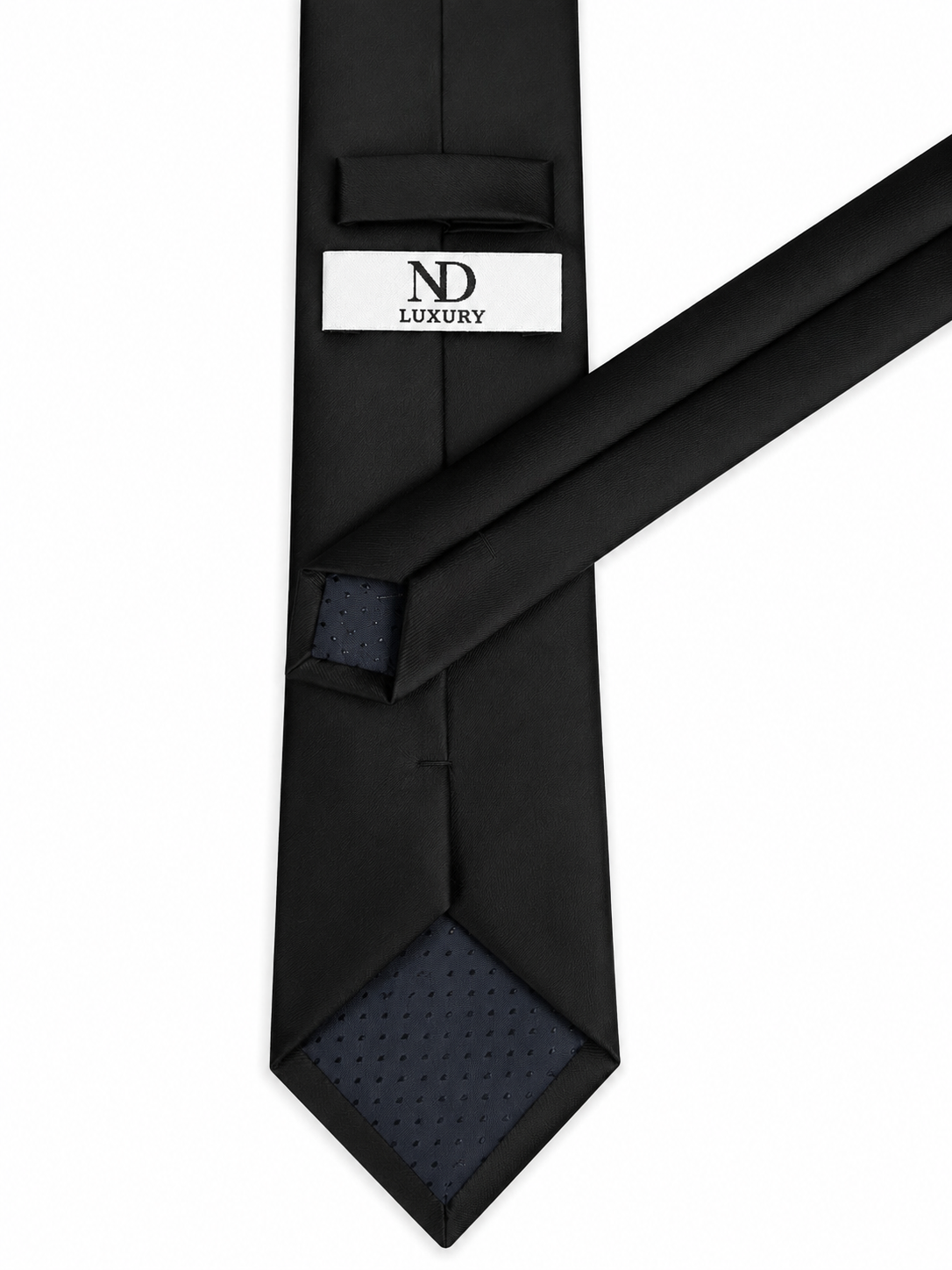 Signature Monogram Tie - Black Onyx