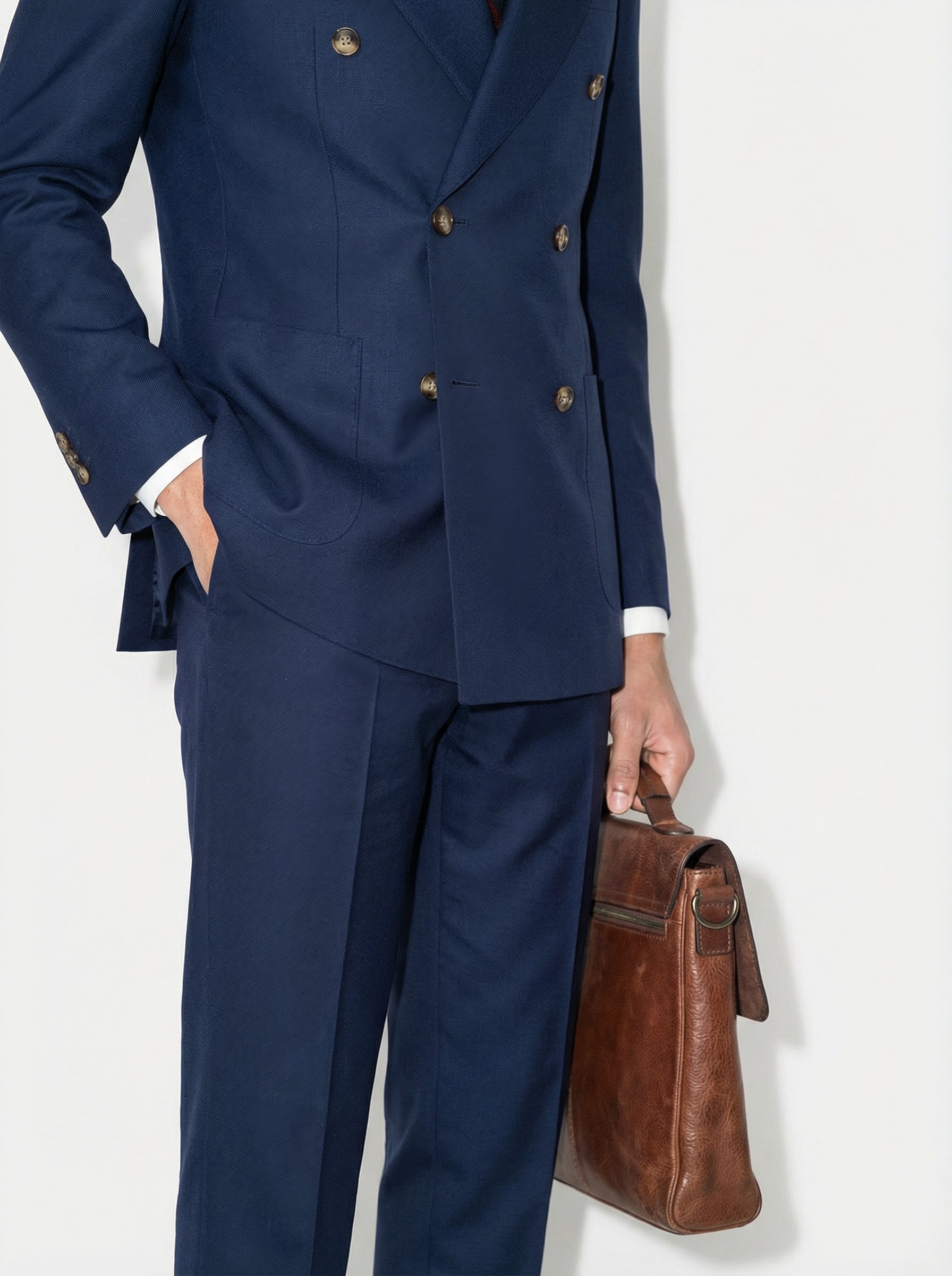 The Blue Double Breasted Suit